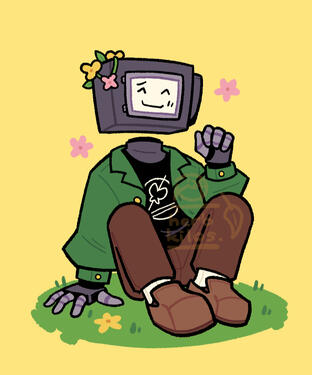 Full-body, coloured